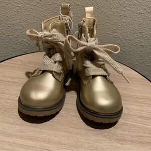 Cat & Jack Gold Kids Boots
